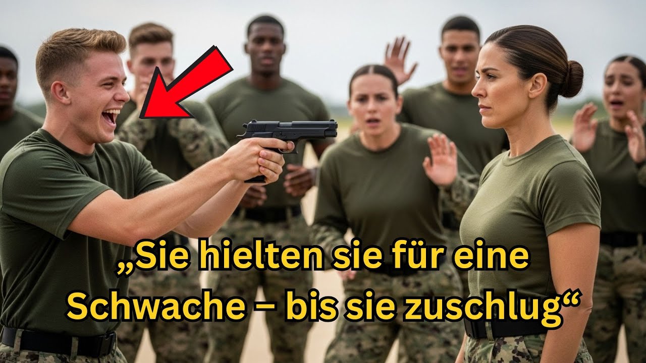 Kadett zielt mit Pistole – dann zeigt eine Navy SEAL-Frau, warum das ein tödlicher Fehler ist