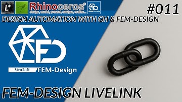 011 Construct Model & LiveLink - FEM-design automation explained - GH1 - Rhino 8 - FEM-design