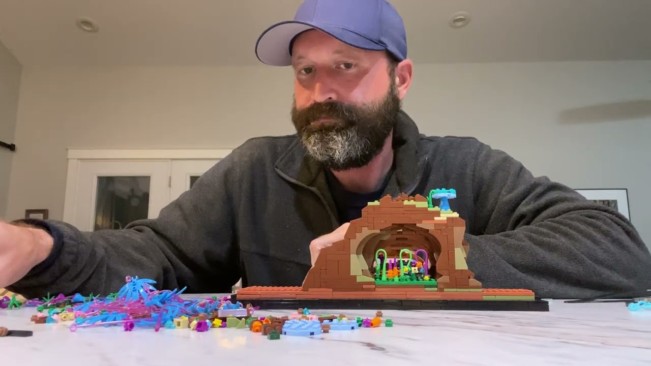 Relaxing Tree of Life ASMR micro brick build part 14