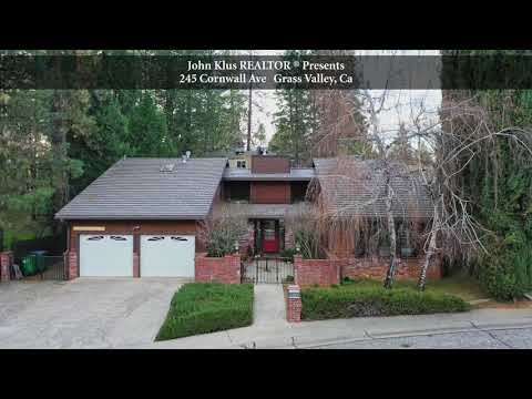 245 Cornwall Ave, Grass Valley, CA home video tour