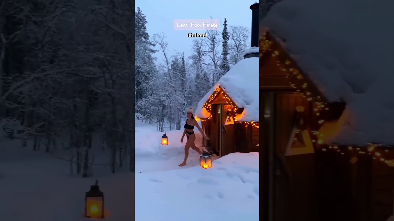 Experience the Magic of Levi Fox Fires Hotel in Finland 🔥❄️ 