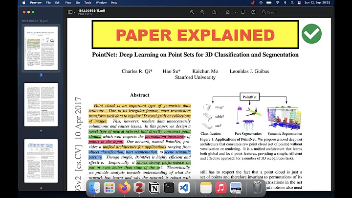 PointNet: Deep Learning on Point Sets for 3D Classification and Segmentation (PAPER EXPLAINED) - DayDayNews