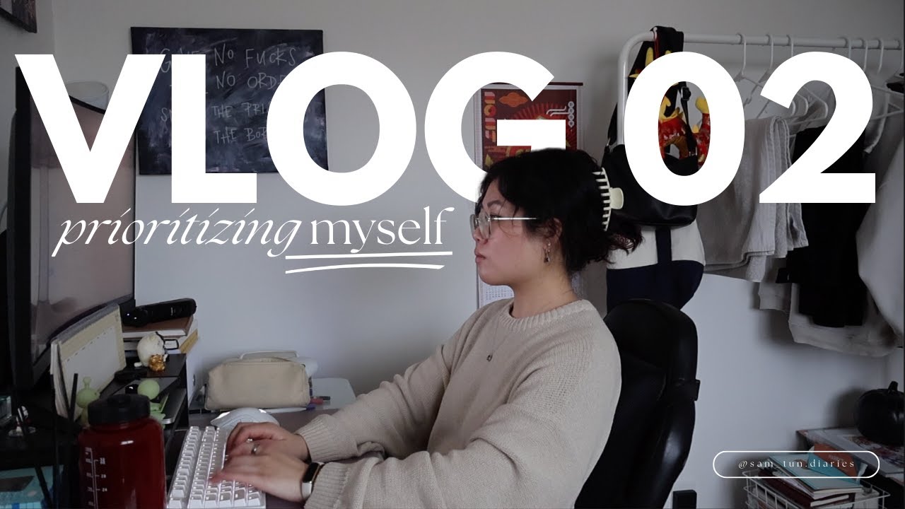 a day in my life: running errands, working out, and doing schoolwork