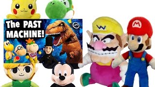 Sml Movie The Past Machine Mario And Wario Reaction Guestspikachu,Mickey Mouse,Link And Yoshi
