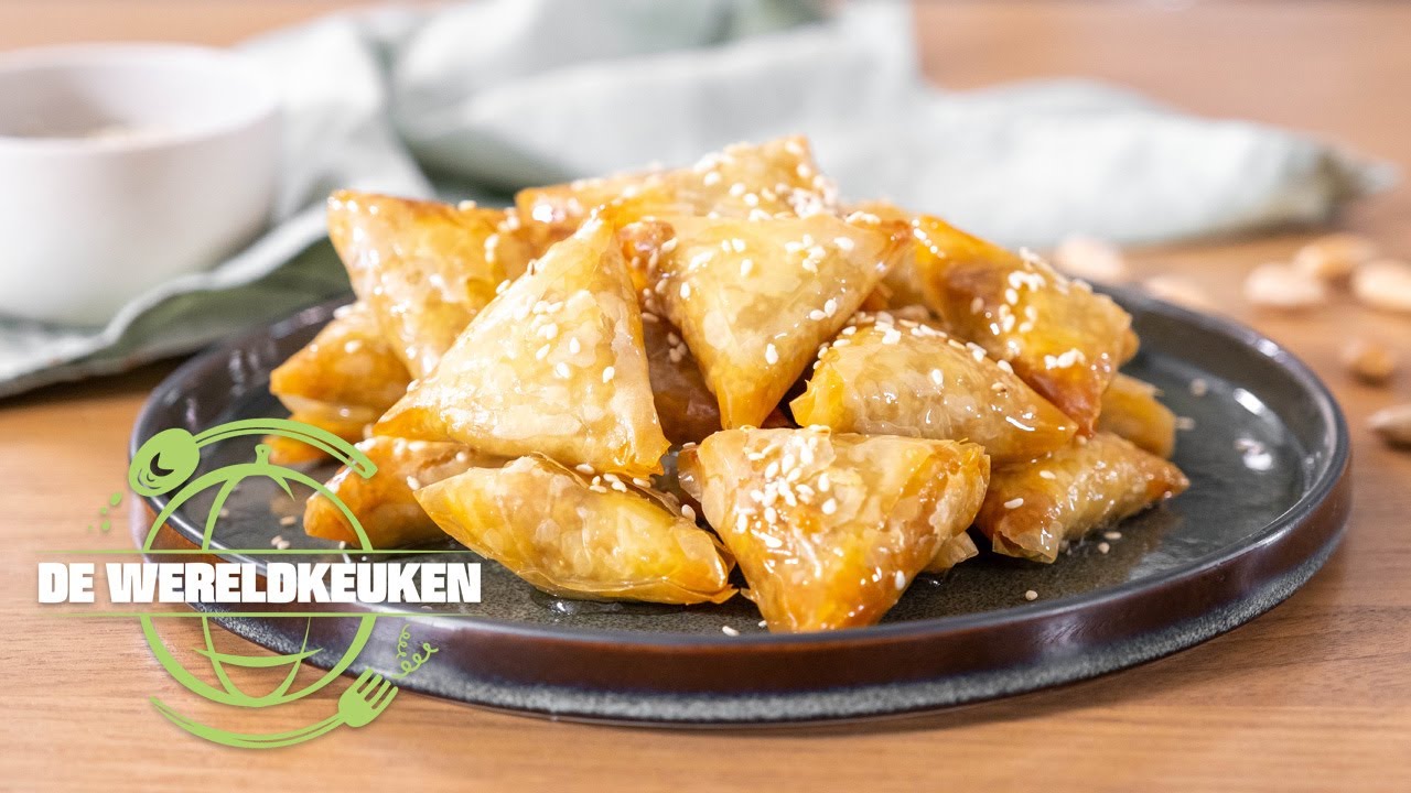 Briouats met amandelen | De Wereldkeuken