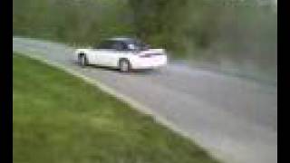 Nissan s14 240sx with SR20DET and  welded diff burnout Z32 GTR