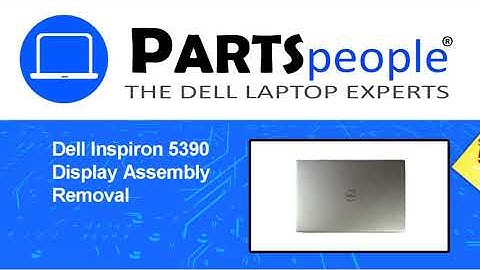 Dell Inspiron 5390 (P114G001) Display Assembly How-To Video Tutorial