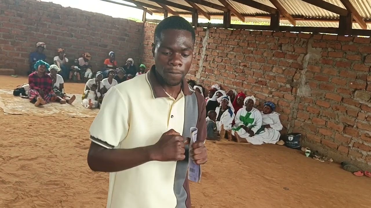 ISRAEL FIVE FOLD PROPHETIC MINISTRIES INT'L. Our music director Dominic Mwansa ministering.