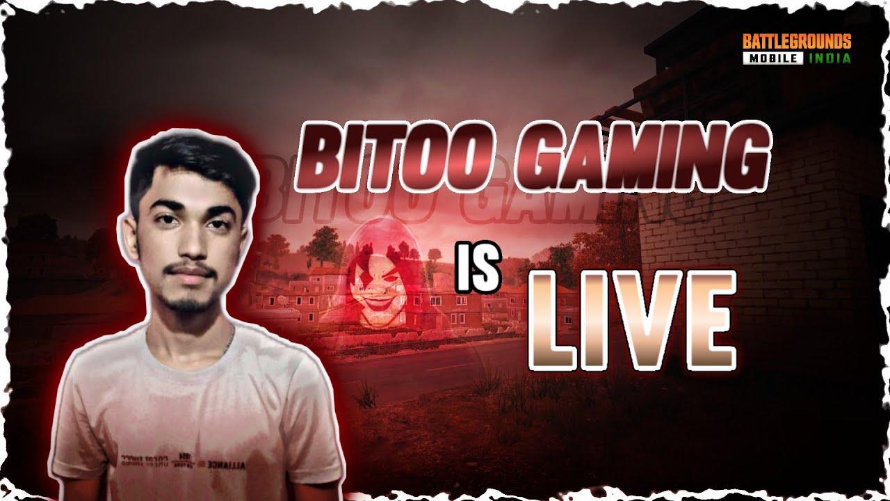 1vs1 room gameplay BitOo Gaming || Live stream || BGMI live - YouTube