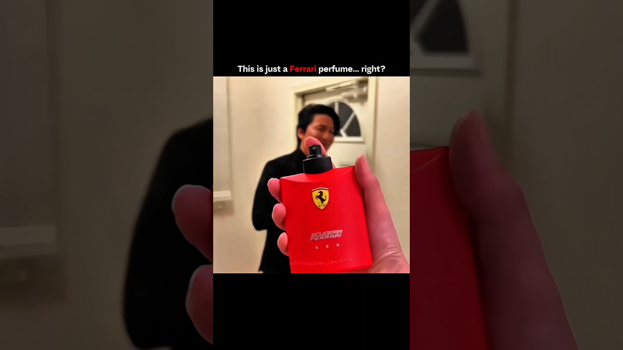 This Ferrari Perfume Turns You Into A V12 💀
