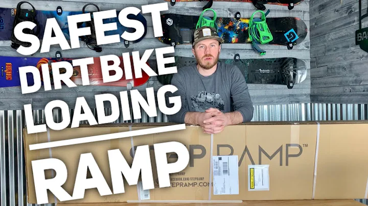 Safest Dirt Bike Loading Ramp [STEP RAMP BOX OPENING]