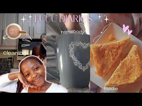 luuu diaries ft productivity, days at home, cleaning, life lately 🫧💗💭