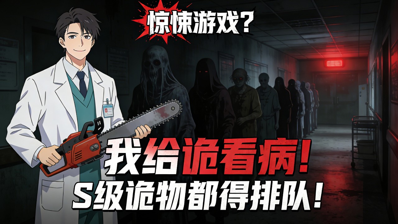 【FULL】🔥《我在驚悚遊戲開診所》別人被詭追著跑，我在驚悚遊戲給它們看病？！#小說#動畫#漫剧#智绘