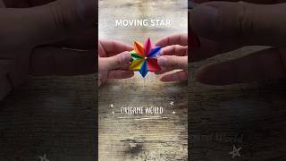 Origami Moving Star Tutorial Paper Folding How To Make Moving Antistress Paper Star Step By Step