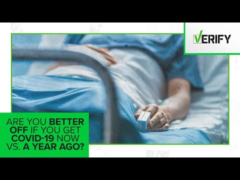 VERIFY: Are you better off if you get COVID-19 now versus a year ago?