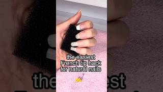 Natural Nail French Tips Made Easy