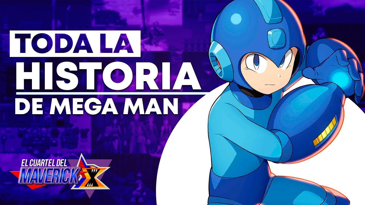 TODA la HISTORIA de Mega Man saga clásica