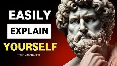 "The Stoic Way to Understand Yourself | Marcus Aurelius Wisdom" | Stoic visionaries