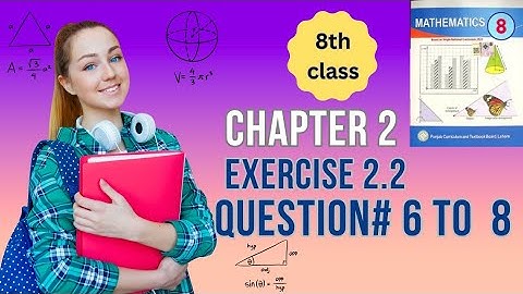 Class 8th Exercise 2.2 Question#7, 8 Algebra Position to Term Rule | New Syllabus PTB 2023