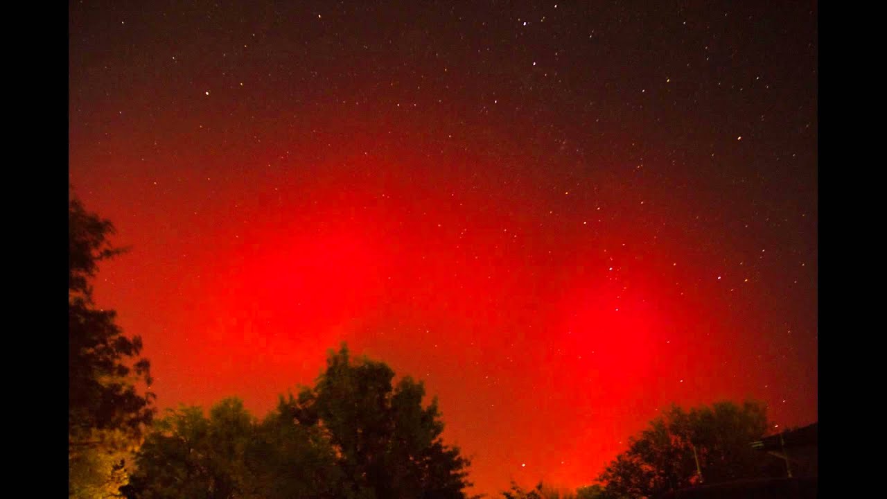 Aurora from Rose Hill KS 10/24/11 YouTube