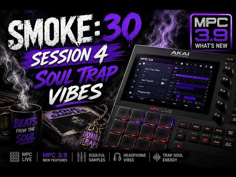 Smoke:30 Session 4 | Soul Trap Cookup on MPC LIVE 🔥