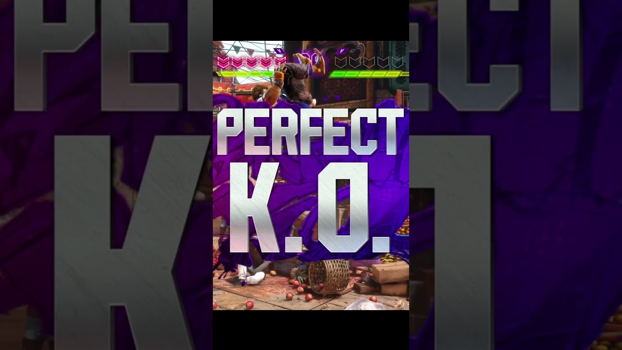 Street Fighter 6 Perfect KO PS5 