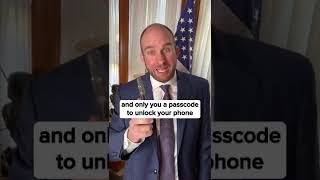 Does Face ID allow the police to search your phone without consent?!  🧐 #tips  #lawyer #legaltips