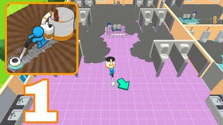 Power Washer Man - Gameplay Walkthrough Part 1 - Power Wash Fix Every Mess (Android, iOS) screenshot 5