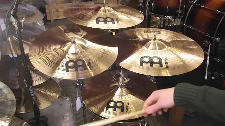 Meinl MCS Complete Cymbal Set - 20r, 18c, 16c, 14h