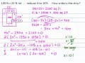 Quadratics Word Problems - Frames 1