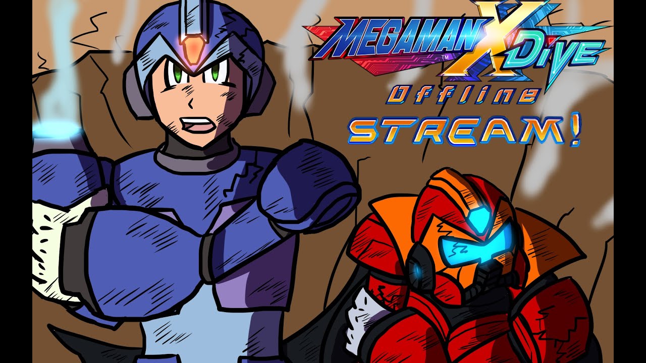 CHILLING OUT WITH X!!! Playing MegaMan X Dive Offline plus mods!