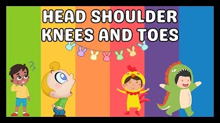 Head shoulder knees and toes 💆‍♀️💪🏾🦵🦶🏻| Kids Songs | Super Simple Songs