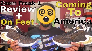 NIKE ZOOM FREAK 1 COMING TO AMERICA REVIEW + ON FEET