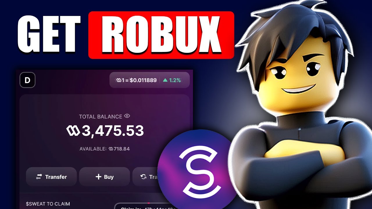How To Get Robux With Sweatcoin | Buy Robux Using Sweatcoin
