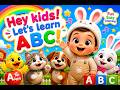 ABC Song for Kids | Learn A B C with Fun Animation 🎵