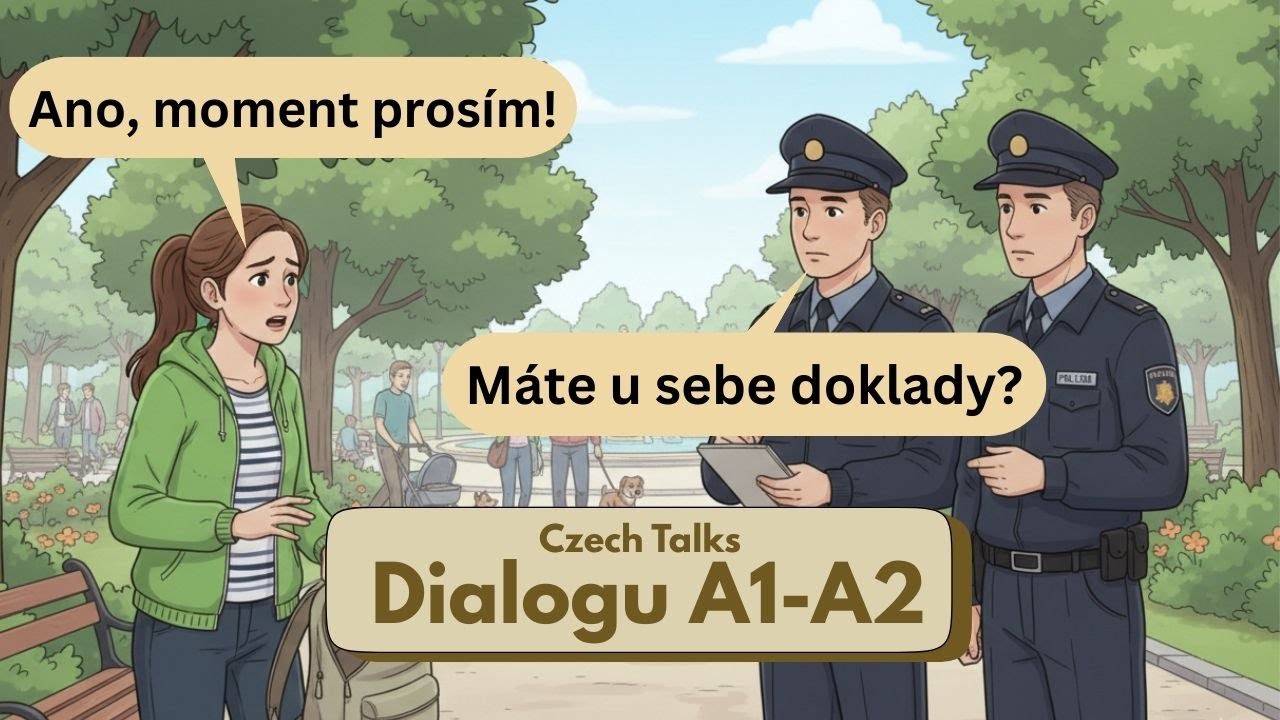 You Don’t Need Perfect Czech – Just THESE Police Dialogues | Survival Czech (A1-A2)