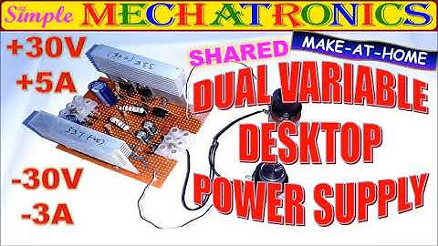 How to make +/- 30 V ADJUSTABLE POWER SUPPLY | Voltage Regulators LM338 LM337| Variable Power supply