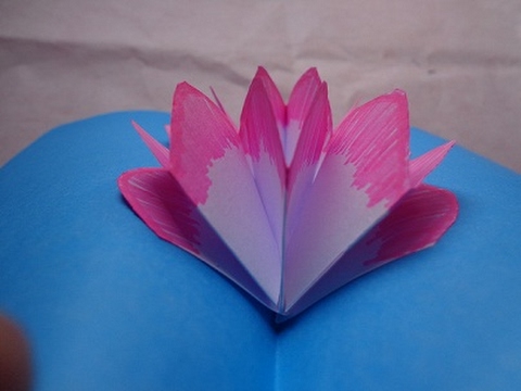 HOW TO MAKE A 3D POP UP FLOWER CARD - YouTube