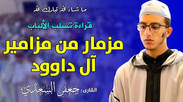 ماشاء الله تبارك الله ❤️ قراءة تسلب الألباب .. مزمار من مزامير آل داوود 🎧 || القارئ جعفر السعدي