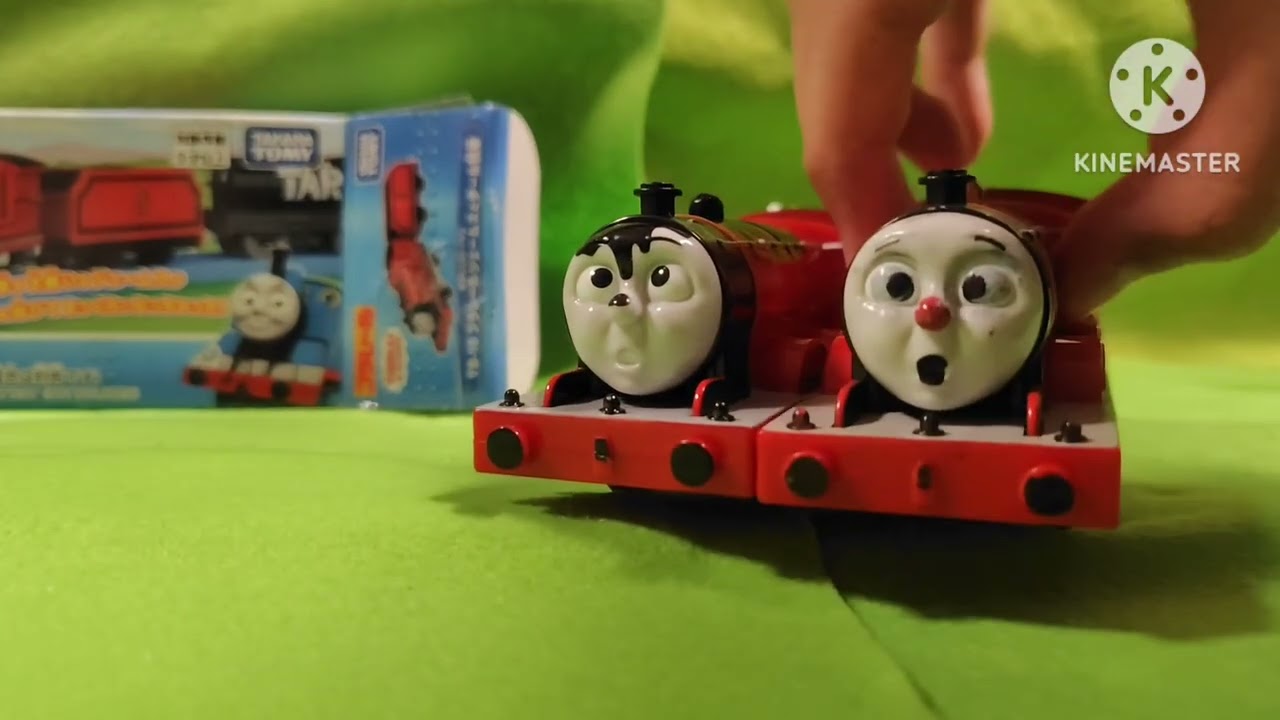 プラレールジェームスとタール貨車開封