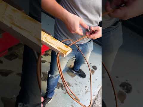 Vídeo: Como dobrar tubo de cobre recozido?