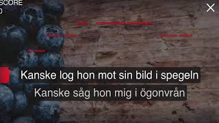 Video thumbnail of "Främling Lasse stefanz karaoke"