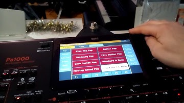 Korg Pa1000 display problem. Part 1/2