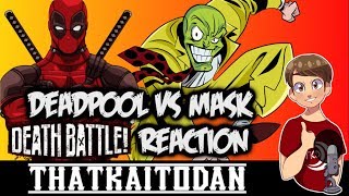 Deadpool vs The Mask Death Battle Reaction (Marvel vs Dark Horse)