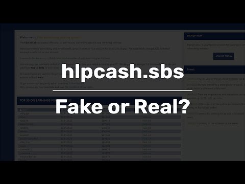 Hlpcash (hlpcash.sbs) | Fake or Real?