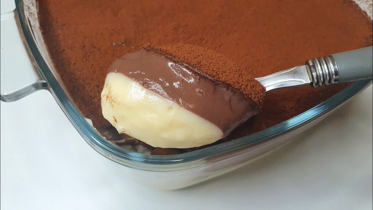 Chocolate & Milk Pudding Recipe 15 Minutes Dessert Recipe YouTube