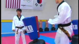 Taekwondo Kicking