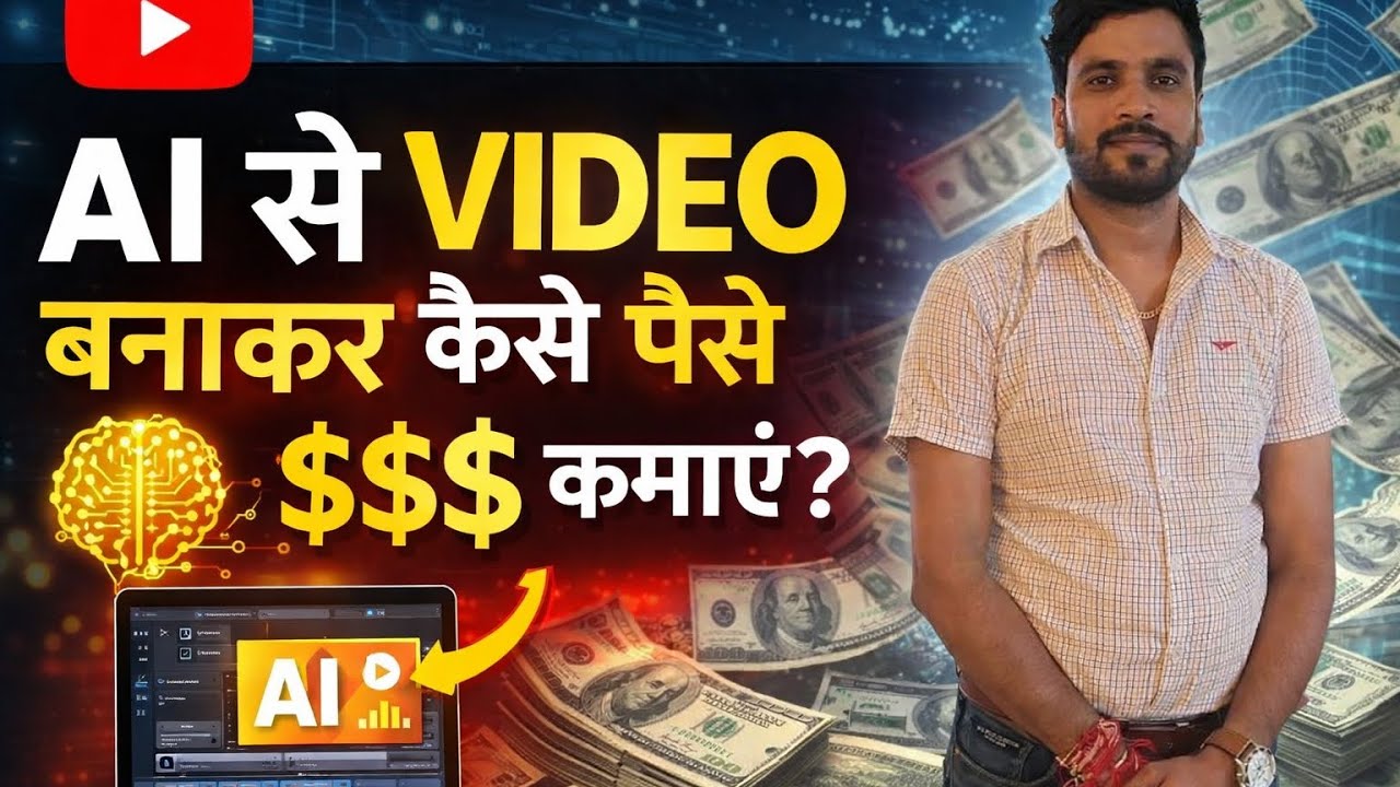 AI se video bana Kar kaise $$$$$ Kamaye 🙏🙏🙏
