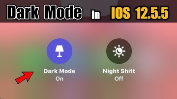 Dark Mode  in IOS  12.5.5 - NEW  || Dark Mode for iPhone 6 & 6+ IOS 12.5.5