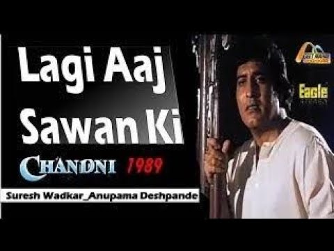 Lagi Aaj Sawan Ki Phir Wo Jhadi HaiJhankar HD Chandni 1989Anupama Deshpande Suresh Wadkar